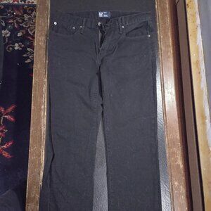 Gap black Straight leg jeans 32x30